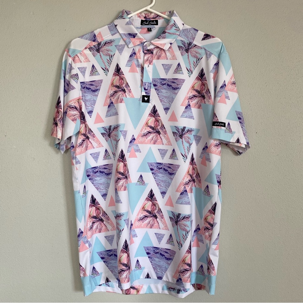 Men’s Bad Birdie Cali Golf Polo
